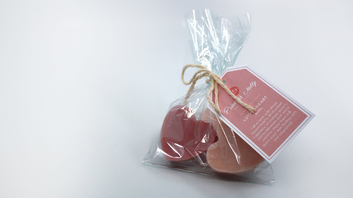 HEART-SHAPED LOTION BAR – Mystical Blossoms