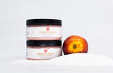 Georgia Peach Salt Scrub (Large- 8 oz)