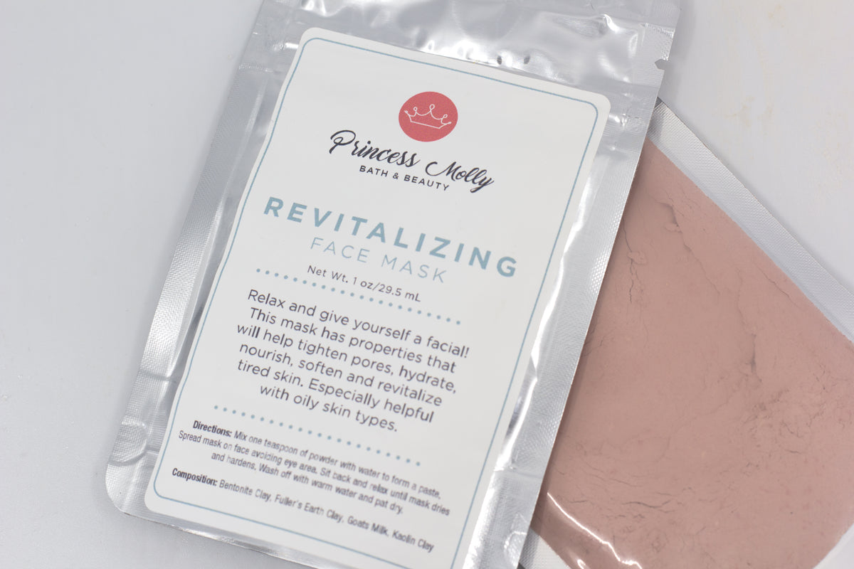 Revitalizing Face Mask – Princess Molly Bath & Beauty