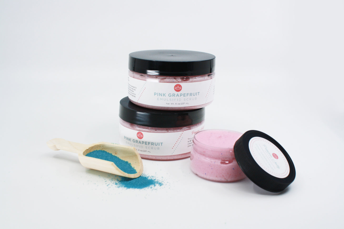 Grapefruit Emulsified Sugar Scrub (Large- 8 oz)