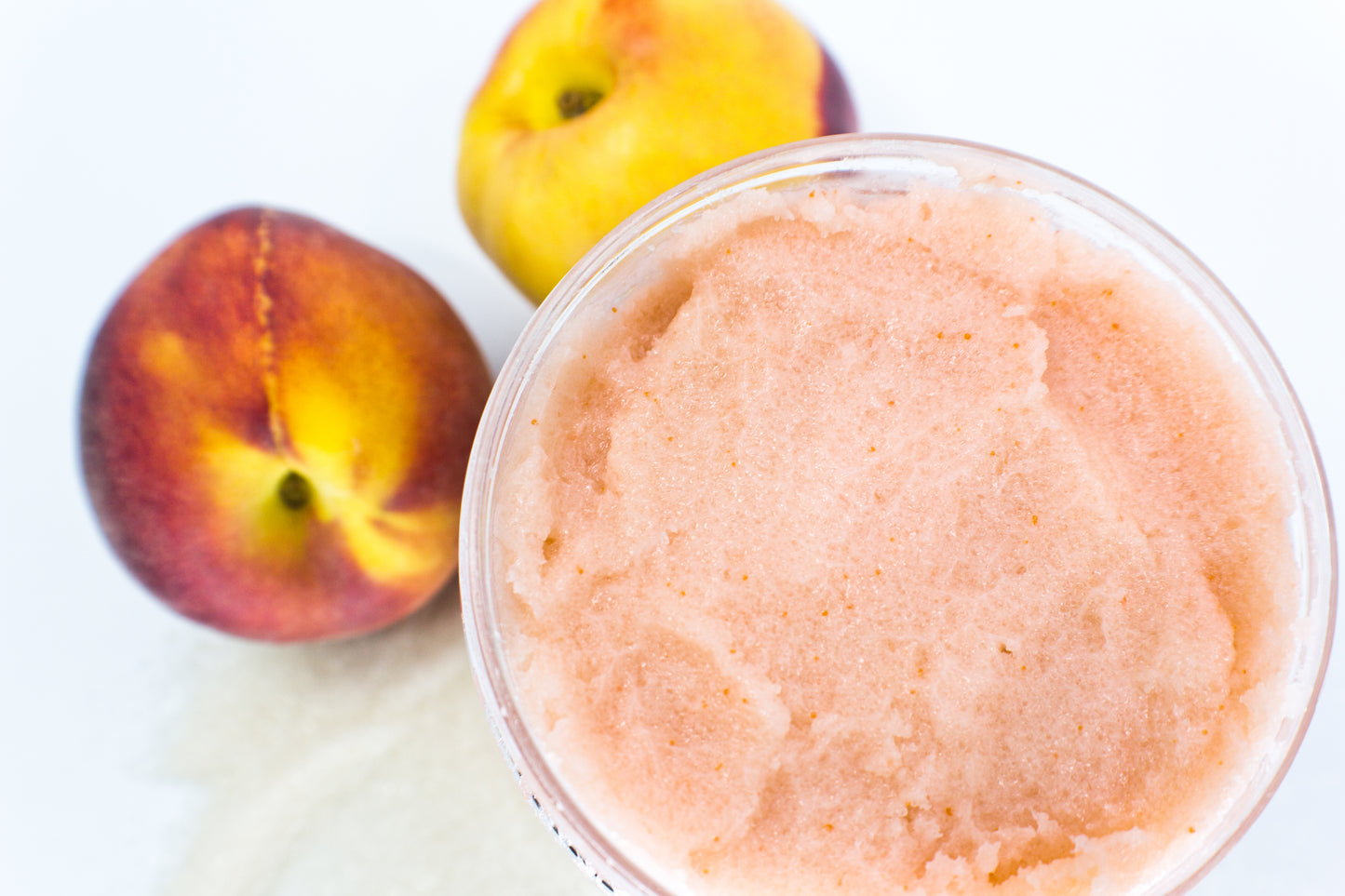 Georgia Peach Emulsified Sugar Scrub (Large- 8 oz)