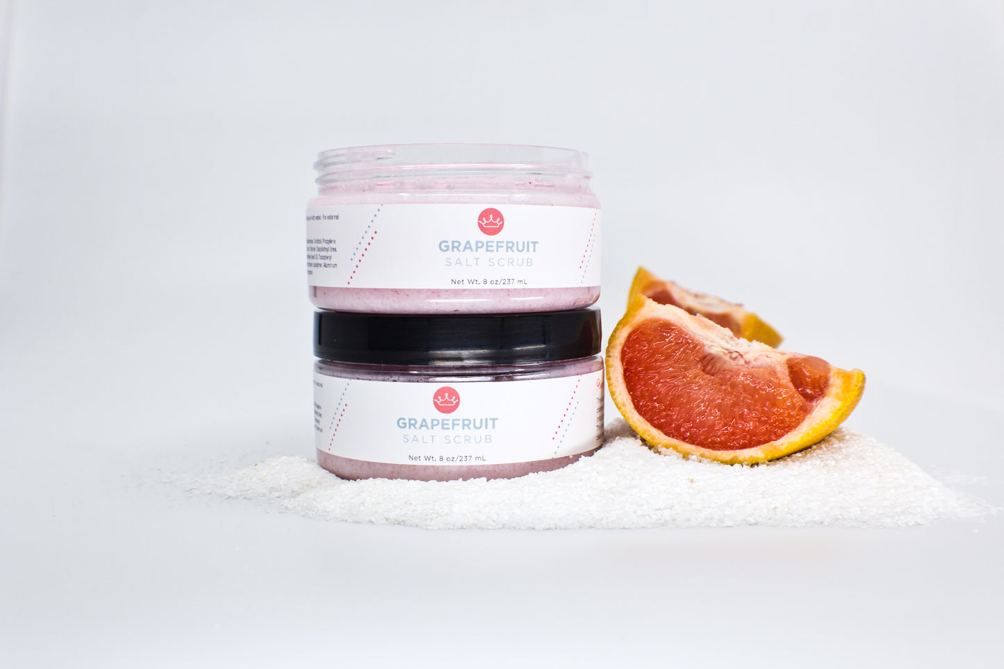 Grapefruit Salt Scrub (Large- 8 oz)