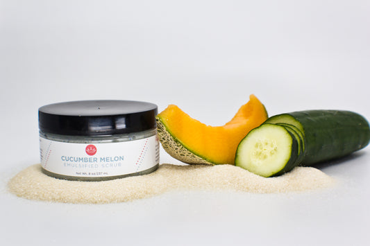 Cucumber Melon Emulsified Sugar Scrub (Large- 8 oz)