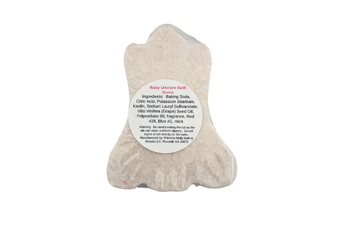 🦄 BABY UNICORN BATH BOMB