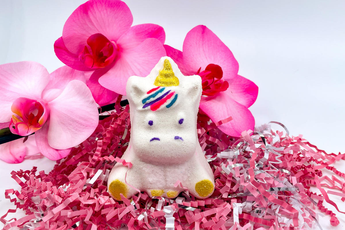 🦄 BABY UNICORN BATH BOMB