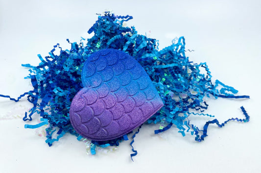 🧜‍♀️ MERMAID HEART BATH BOMB