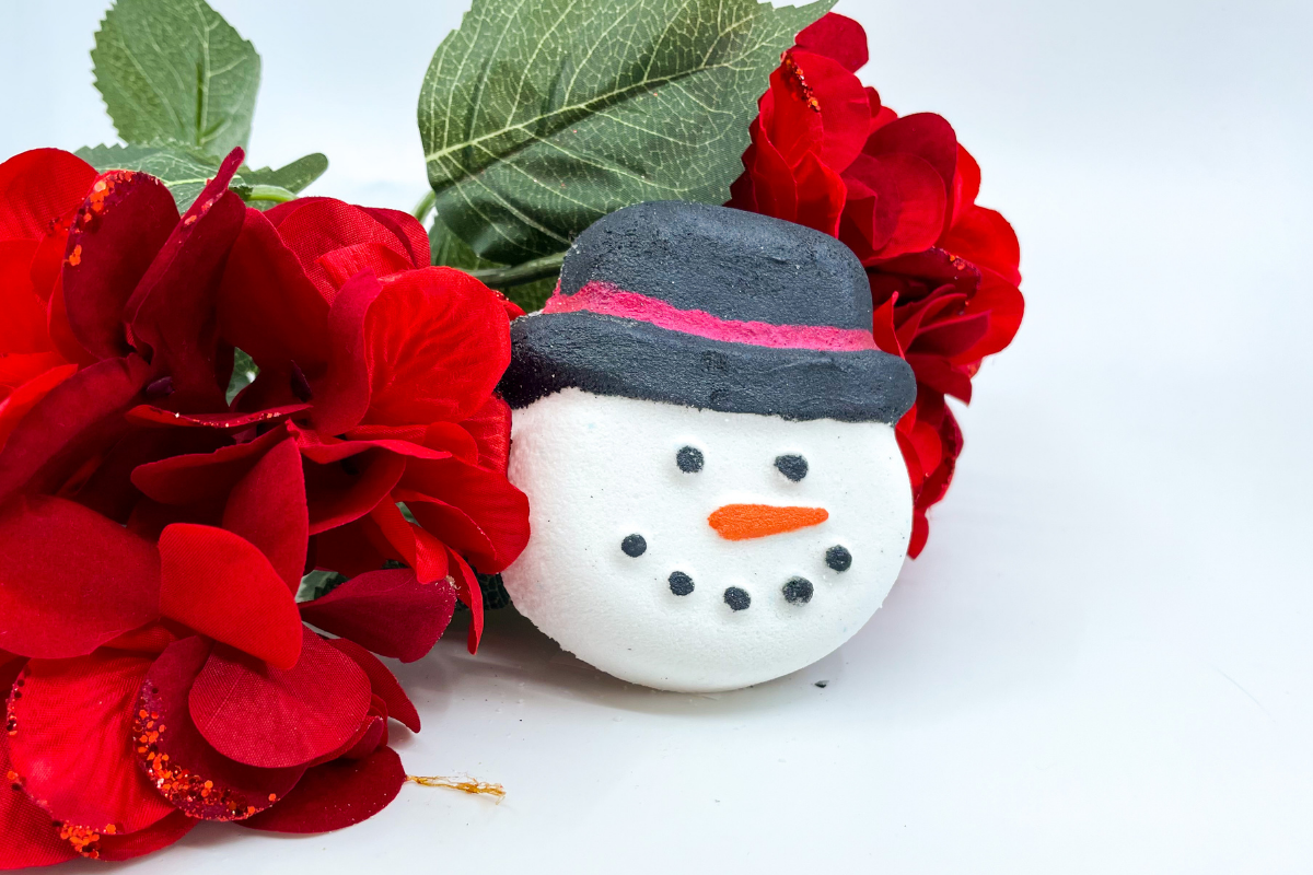 ⛄ SNOWMAN BATH BOMB